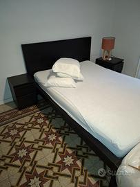 letto malm ikea 140 piu mateeasso