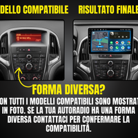 Opel Astra j 9 pollici Autoradio android  stereo