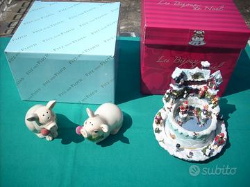 Mini presepe e porcellini