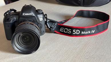 Canon 5D Mark IV solo 1850 scatti + obiettivi