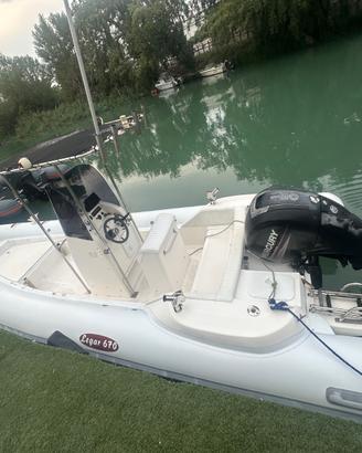 Gommone legar 670 CON MOTORE MERCURY F150 4 TEMPI