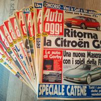 Riviste settimanali AUTO OGGI 1989