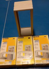 Set 3 PortaCD Fellowes "CD Comb" - Come nuovi 