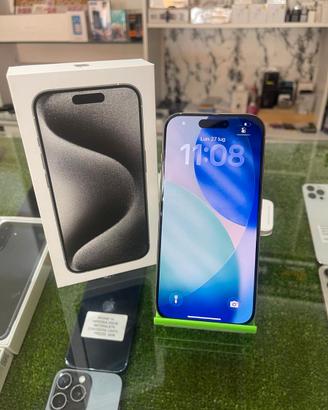 IPHONE 15 PRO 256GB USATO Garanzia: 1 ANNO