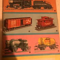 Quaderno vintage con copertina dei treni