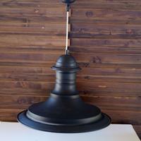 4 Lampade da soffito nere a sospensione