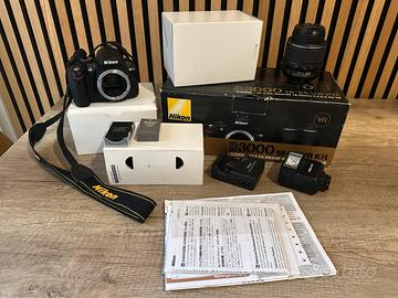 Macchina fotografica reflex Nikon D3000