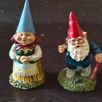 Statuine David Gnomo e sua moglie Lisa