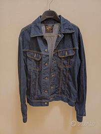 GIACCA BLU JEANS LEE DA UOMO TAGLIA M USATA POCO