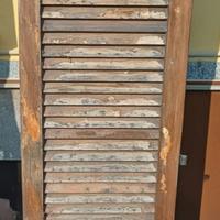 1 anta destra di una persiana in legno 150 x 51 