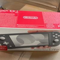 Scatola vuota nintendo switch lite grey