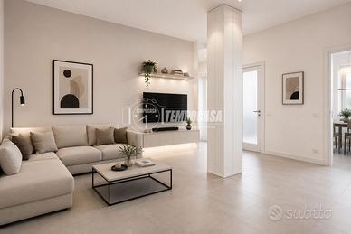RIF. 590 - TRILOCALE IN CENTRO PAESE CON BOX E CAN
