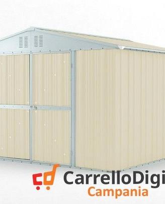 Box struttura lamiera Acciaio 327x307cm avorio
