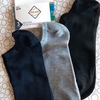 Calzini uomo 3 Paia *NUOVE 40-46 fantasmini unisex