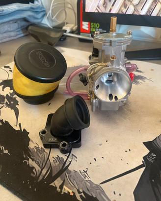 Kit carburatore+collettore+filtro