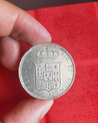 120 grana piastra Ferdinando II 