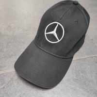 Capello cap Mercedes-Benz nero uomo cotton