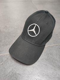 Capello cap Mercedes-Benz nero uomo cotton