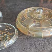 centro tavola più posacenere murano