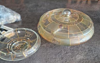 centro tavola più posacenere murano