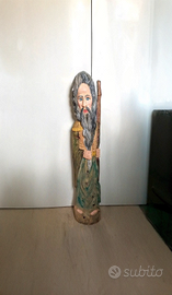 Santone. statua di Mosè, realizzata in