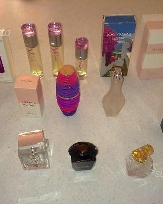 Bottiglie profumi vuote da collezione originali