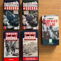 5 VHS varie sulla Seconda Guerra Mondiale