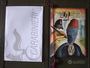 Calendario arma dei carabinieri anno 2021