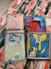 20 pigiami da bambini nuovi 100% cotone estivi