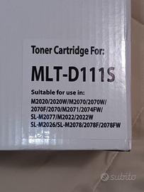 toner stampante Samsung monocromatica