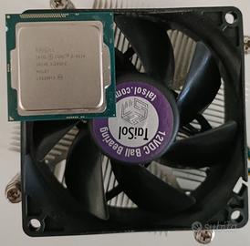 Intel i5-4570 CPU PC gaming + ventola - test OK