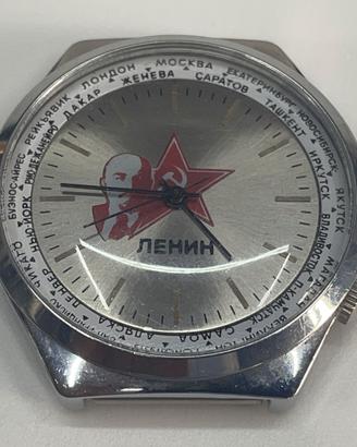 Orologio Raketa World Time Lenin