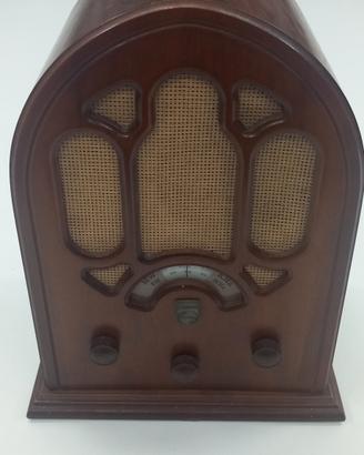 radio d'epoca philips D2550/00 in legno anni "30