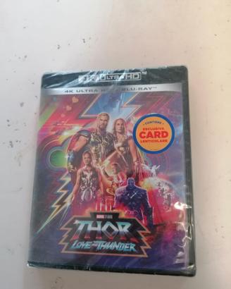 BLU RAY 4K THOR LOVE AND THUNDER