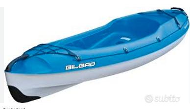 Canoa kayak sit on the top singolo bilbao bic