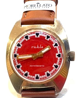 Orologio Russo Tedesco RUHLA funzionante