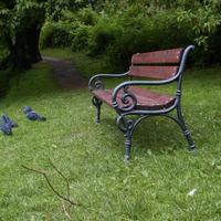 Panchine da parco in ghisa e legno di alta qualita