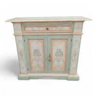 Credenza toscana dipinta e decorata a mano