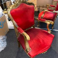 Poltrone stile Luigi XVI francese barocco