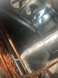 Climatizzatore pompa di calore rooftop industriale