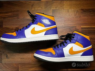 Nike Air Jordan 1 Mid Lakers