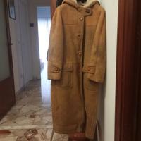 Cappotto lungo montone shearling