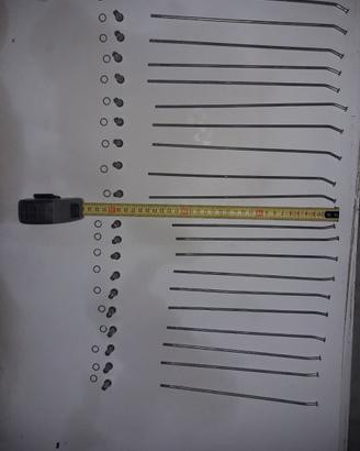 Raggi ruote transalp 600 originali Honda