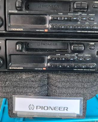 Coppia autoradio Pioneer anni '90