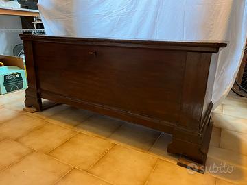 cassapanca in legno massello