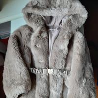 Giacca ecopelle bambina 5 anni