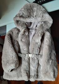 Giacca ecopelle bambina 5 anni