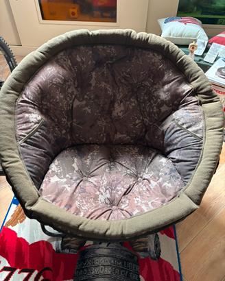 Sedia nash indulgence Moon Chair camo bassa nuova