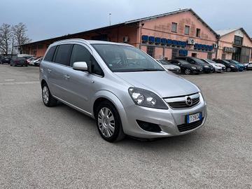 opel zafira 1.6 ecoM 150cv metano 7 posti