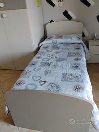 Letto singolo completo 
